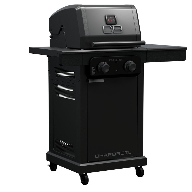 Charbroil Pro Series 2 Burner Infrared Gas Grill Matte Black